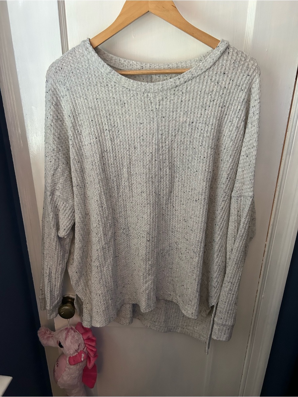 Light Gray Women's Cozy Knit Sweater
